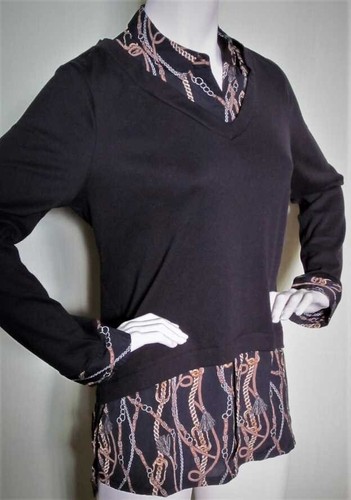 Tunika 2in1 bluse top - tunika,