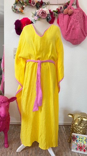 Musselin strand kleid tunika - musselin,