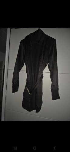 Bluse mit gürtel s - mit,