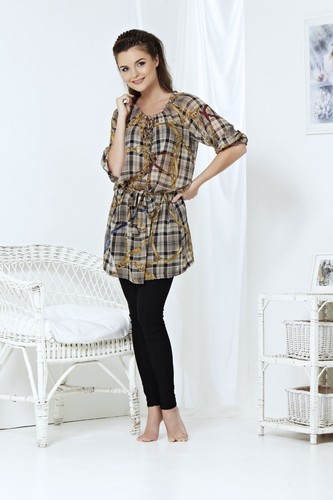 0142 damen chiffon tunika - 2/0142,