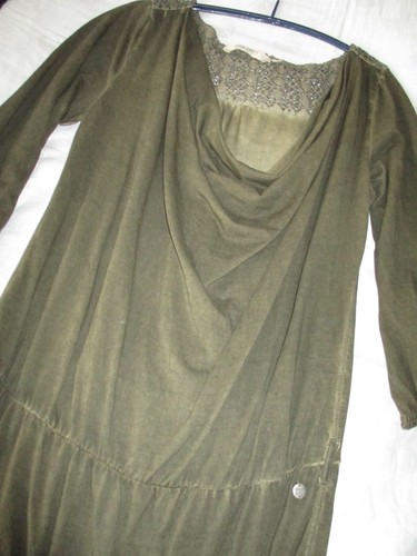 Kleid tunika oliv khaki - gr.,