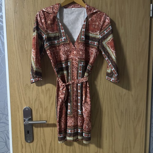 Sommerkleid tunika mit - sommerkleid, /
