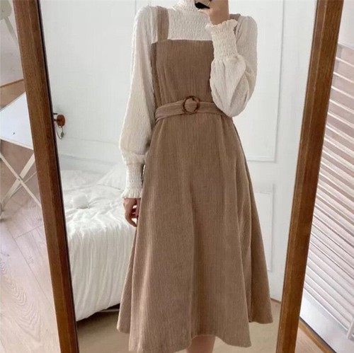 Mode damen midi kleid - mode,