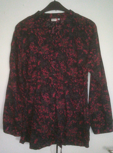 Blau braun rot gemusterte - blau/braun/rot,