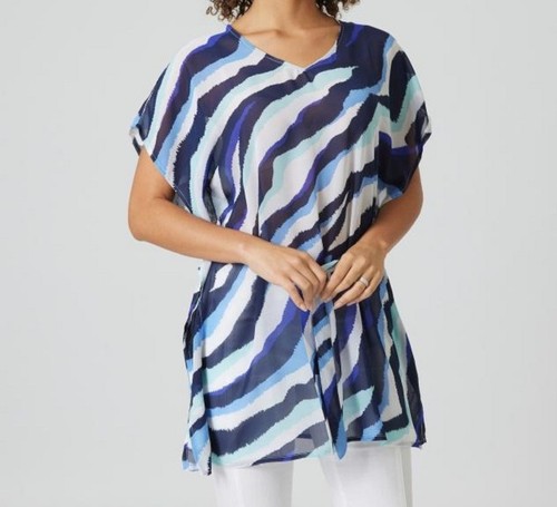 Tunika blau damen mit - tunika,